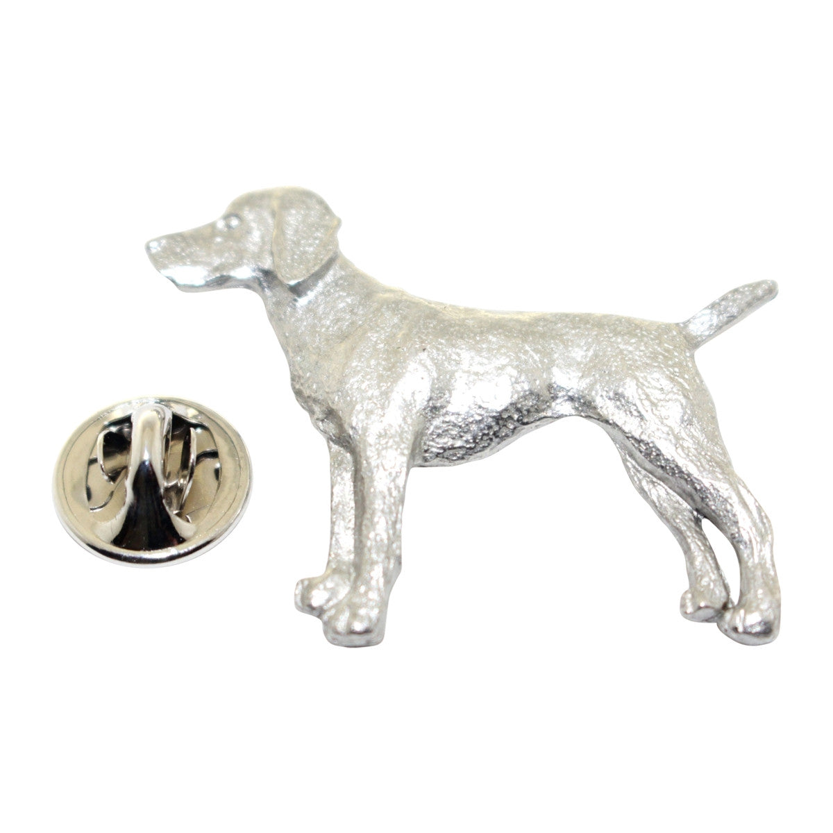 Vizsla Pin ~ Antiqued Pewter ~ Lapel Pin ~ Sarah's Treats & Treasures